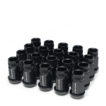 Hjulmuttrar M12x1,5 Svart (20 delar/set) Skunk2